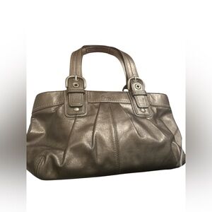Coach Metallic Shoulder Bag